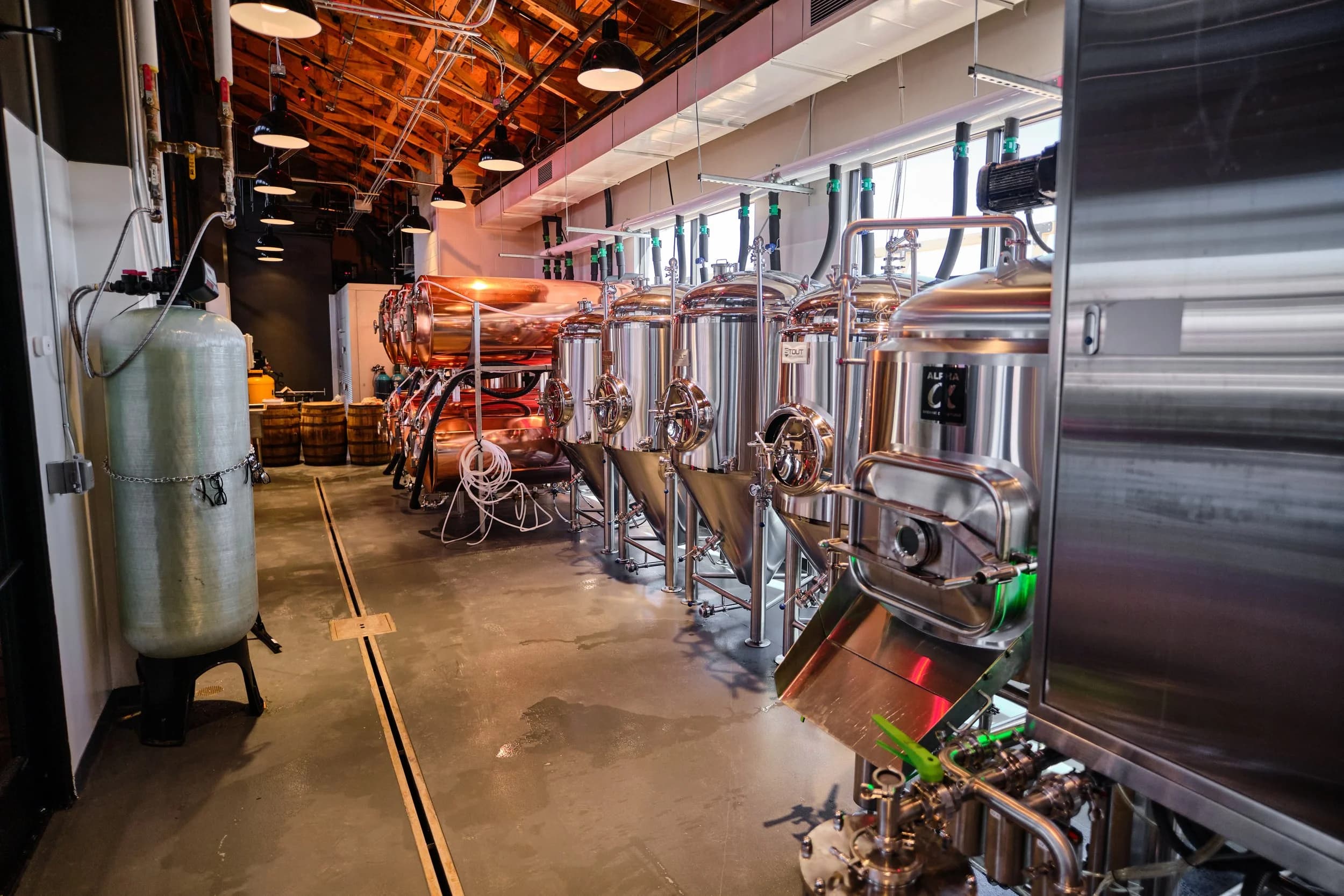 YAVA taproom seating